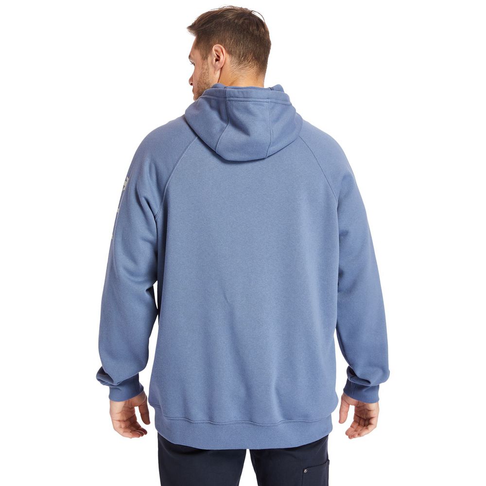 Timberland Mens Sweatshirts PRO® Big & Tall Hood Honcho Sport Hoodie - Blue - India LE5046738